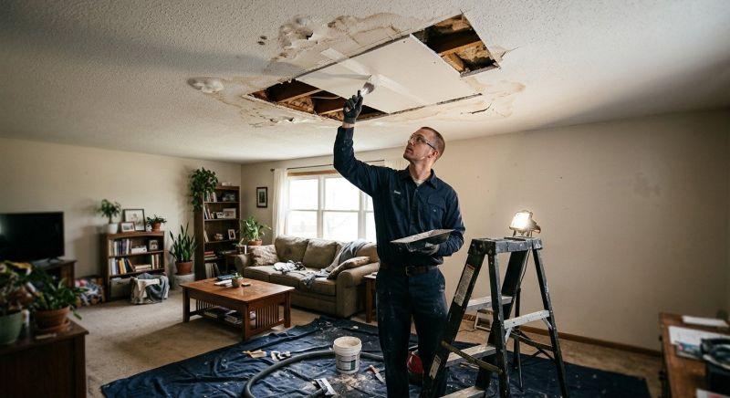 Water Damage Ceiling Repair in Charleston, SC
