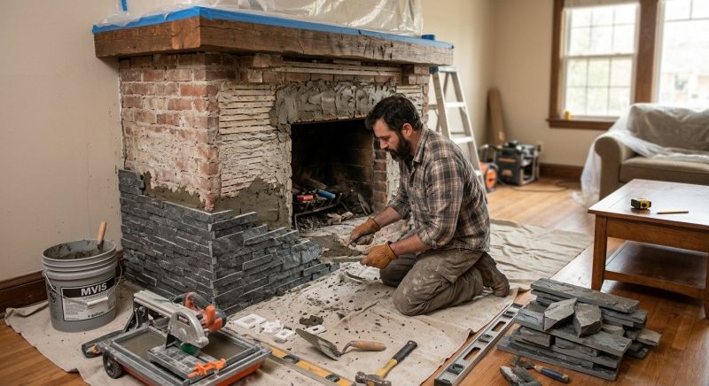 Fireplace Renovation Service in Conroe, TX