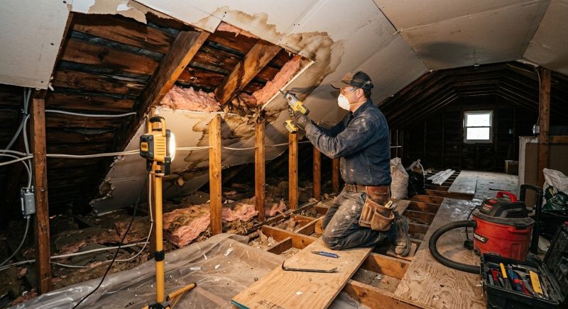 Water Damage Ceiling Repair in Littleton, CO