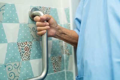 Provide Support and Stability in the Shower with a Grab Bar!